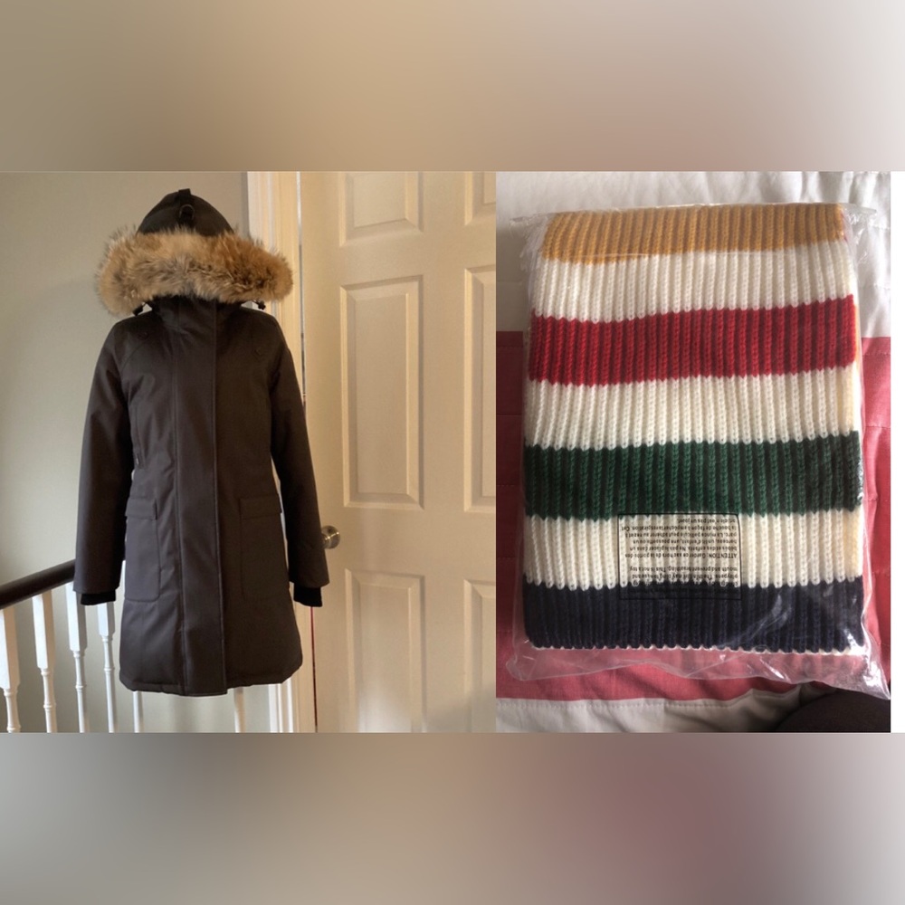 Nobis X Hudson’s Bay HBC Women's Parka with Fur Hood - Rare - Excellent Cond.